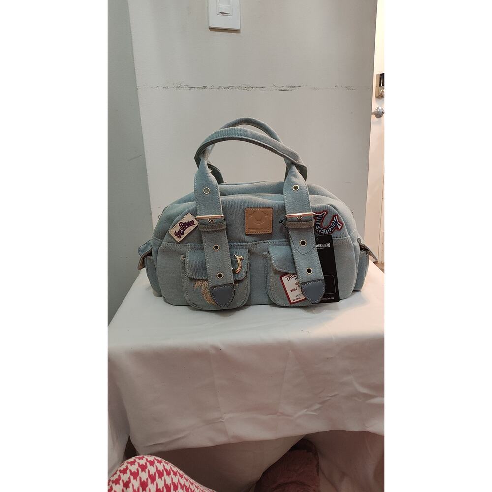True Religion Bowler Satchel Bag